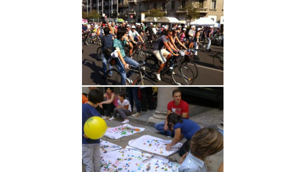Immagine: DomenicAspasso, Milano in festa invasa dalle due ruote