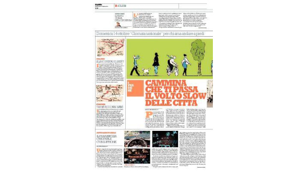 Immagine: Cammina che ti passa, il volto slow delle città. Lo Speciale di Repubblica