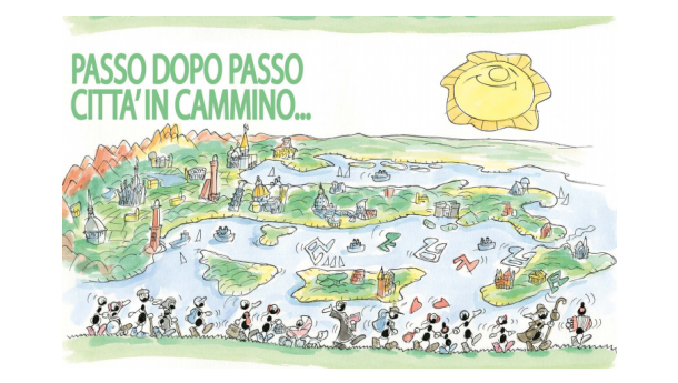 Immagine: 13 ottobre: Passo dopo passo...città in cammino. Il convegno nazionale per la Giornata del Camminare