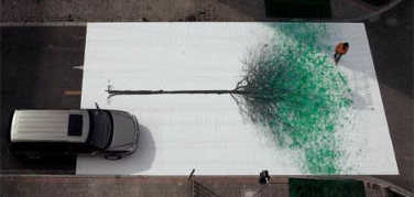 Green Pedestrian Crossing: la città mette le foglie solo se la calpesti...