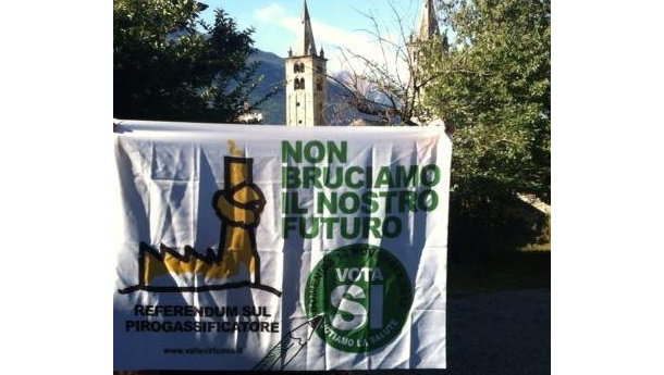 Immagine: In Valle d'Aosta vince il referendum contro qualunque modo di bruciare i rifiuti