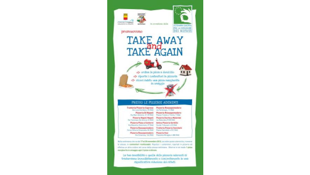 Immagine: Take away and take again: a Napoli pizza gratis per chi riporta il contenitore