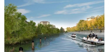 L'Oasi che non c'è (ancora?): il progetto di Darsena Pioniera di trasformarle in isole | foto rendering