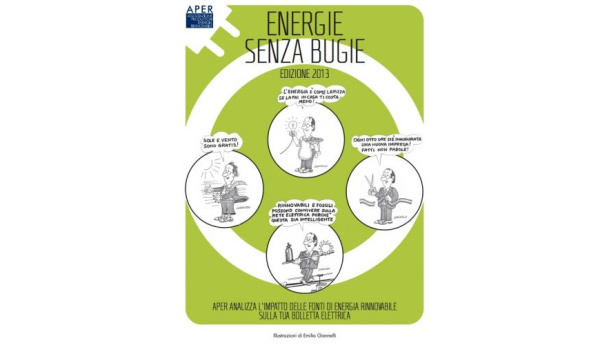 Immagine: Energie senza bugie, Aper: il caro bolletta non è colpa delle rinnovabili