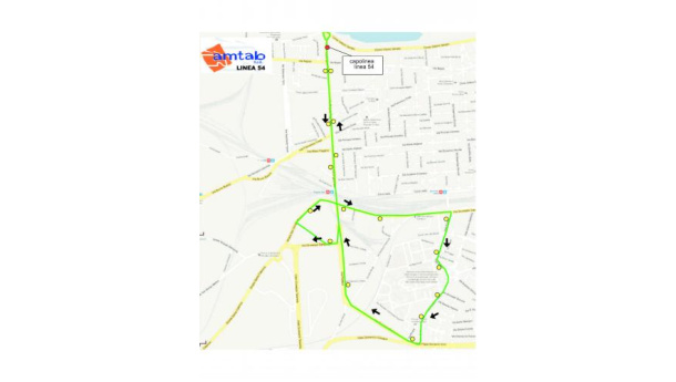 Immagine: Bari, trasporto pubblico. In funzione la nuova linea urbana 54 dell’Amtab