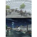 Immagine: Torino Porta Susa, la Stazione ultra-tecno-ecologica pronta per l'inaugurazione. Ma senza rastrelliere per le bici