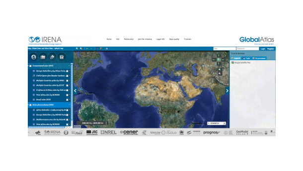 Immagine: Nasce l'Atlante globale delle rinnovabili