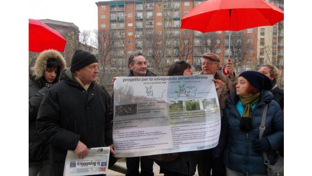 Immagine: Darsena Pioniera continua a presidiare l'Oasi