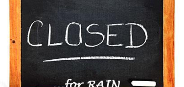 Scuole chiuse per pioggia. (Poteva diventare neve!)