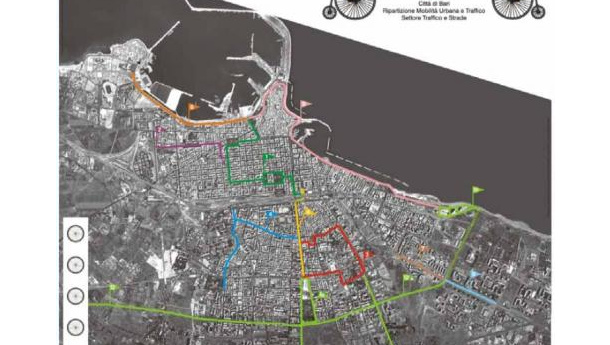 Immagine: In revisione il Biciplan di Bari: ecco le proposte di Fiab Ruotalibera