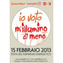 Immagine: Il 15 febbraio torna M'illumino di Meno (e si trasforma in campagna elettorale)