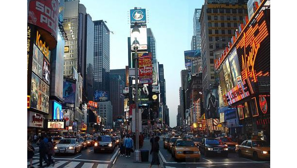 Immagine: Passeggiando per Time Square