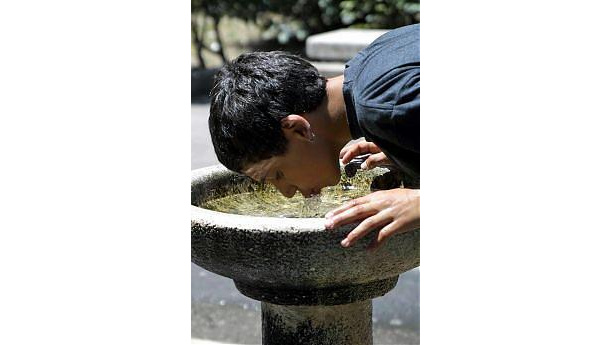 Immagine: Roma nella morsa del caldo