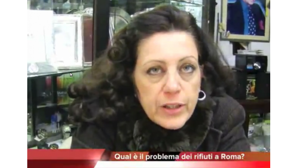 Immagine: Vox populi: cosa ne pensano i romani della situazione rifiuti? | Video e sondaggi