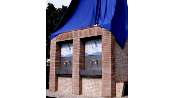 Immagine: Acque spa, dai fontanelli cifre da record