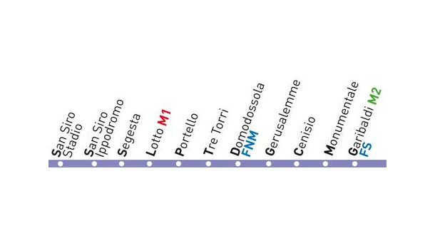 Immagine: M5 linea lilla, le 