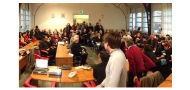 Corso Marconi, “Questo parcheggio non lo farete”: i cittadini contestano l’assessore Lubatti e i suoi tecnici