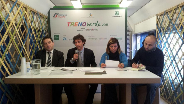 Immagine: Torino, arriva la pagella del Treno Verde di Legambiente