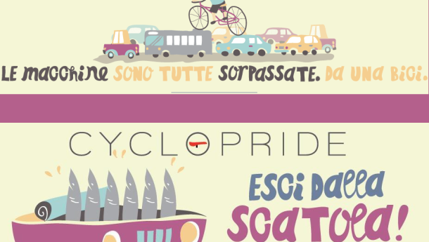 Immagine: Cyclopride: domenica 12 maggio a Napoli e Milano