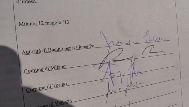Immagine: Ciclovia Torino-Venezia, firmato il protocollo d'intesa per VENTO