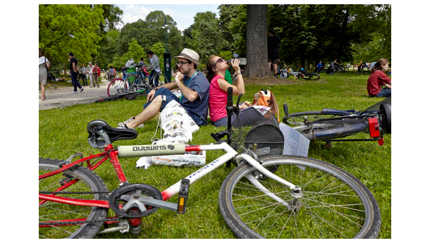 Immagine: DomenicAspasso. Le biciclette invadono Milano, boom di presenze (ma pochi controlli)