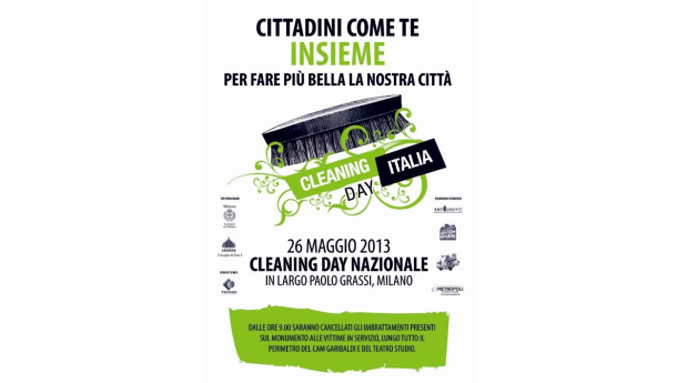 Immagine: Cleaning Day milanese: una domenica a pulire i graffiti