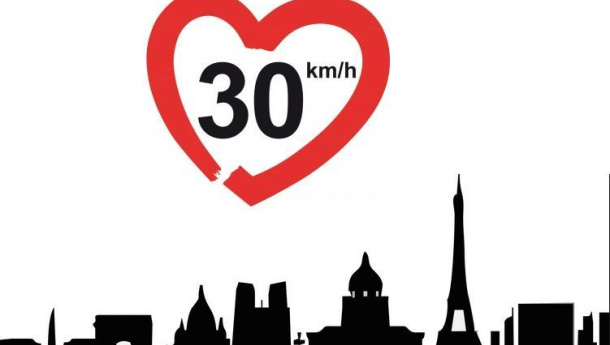 Immagine: Parigi ai 30 all'ora da settembre: provvedimento attivo sul 37% delle strade