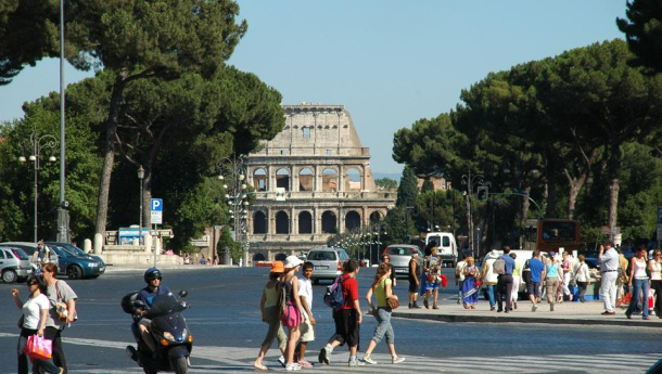 Immagine: Marino e Ministro Bray si incontrano per i Fori Imperiali