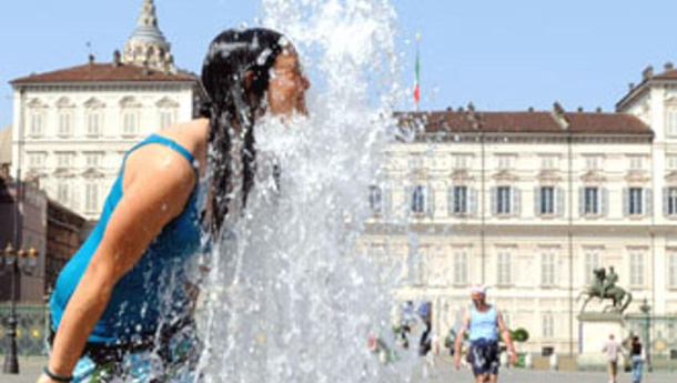Immagine: Torino, come sopravvivere al caldo in città