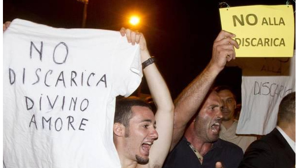 Immagine: Discarica sull'Ardeatina, i comitati da Marino