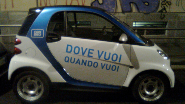 Immagine: Car2go, come trovare le macchinette del nuovo car sharing milanese