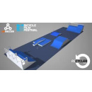 Immagine: Recycled Park: pista per BMX fatta con imballaggi al Bicycle Film Festival