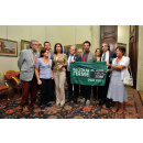 Immagine: Consegnate alla Boldrini le firme Rifiuti Zero