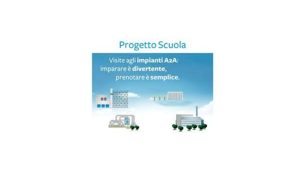 Immagine: A2A apre alle Scuole impianti e centrali
