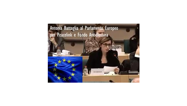 Immagine: Ilva di Taranto, infrazione UE. PeaceLink e Fondo Antidiossina intervengono al Parlamento Europeo