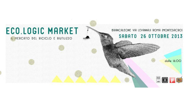 Immagine: Eco.Logic Market a Roma: riusare e riciclare con fantasia