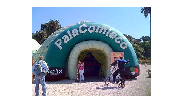 Immagine: A L'Aquila arriva Palacomieco