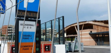 Roma, inaugurato il parcheggio Arco di Travertino