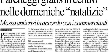 Torino: sosta gratuita in centro nelle domeniche prima di Natale