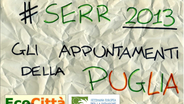 Immagine: #Serr2013 Puglia, gli appuntamenti 2013 della Settimana Europea per la Riduzione dei Rifiuti