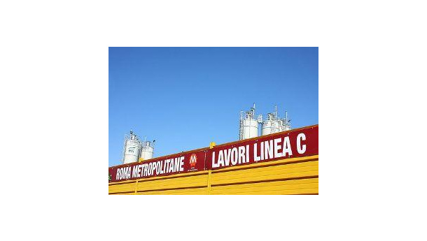 Immagine: Metro C, ancora fermi al cantiere