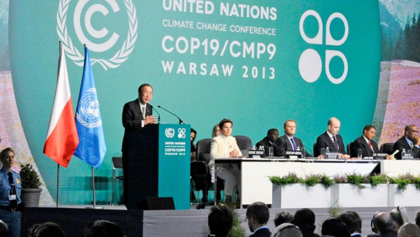 Immagine: Clima, le ONG abbandonano la conferenza di Varsavia. Greenpeace: «Solo una vetrina per il carbone»