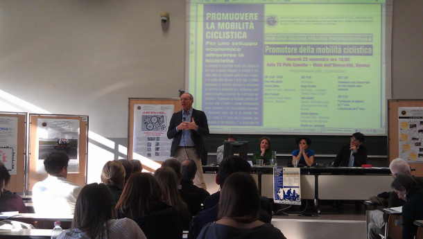 Immagine: Paolo Gandolfi: «La mobilità ciclistica come soluzione al problema della mobilità urbana»