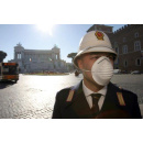 Immagine: Roma, blocco del traffico: 290 multe, maltempo e polemiche