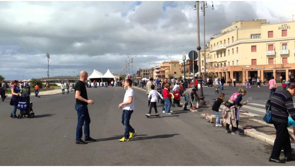 Immagine: Roma, domeniche pedonali a Ostia Antica