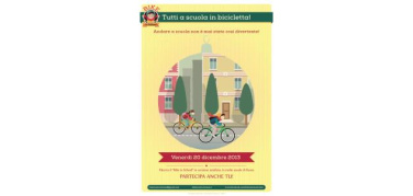 Roma, 20 dicembre Bike To School natalizio