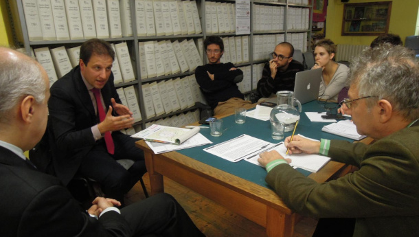 Immagine: Intervista/dibattito sul road pricing. 