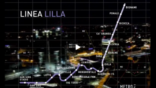 Immagine: M5 Lilla, il varo delle fermate Isola e Garibaldi slitta ancora