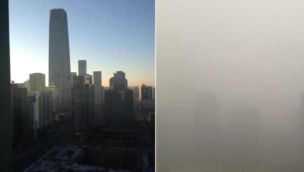 Immagine: Smog, acqua nebulizzata per disperdere le polveri: la proposta in uno studio cinese