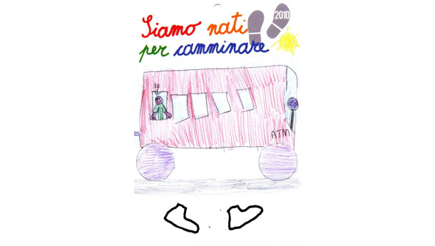 Immagine: Siamo Nati per Camminare: dal 17 al 21 marzo bambini a scuola a piedi o in bici